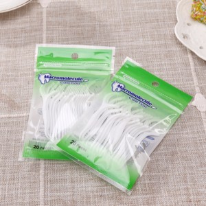 Étiquette privée haute qualité 20 pcs sac emballage dentaire dentifrice de dents de dents de gros pas chers dentaires
